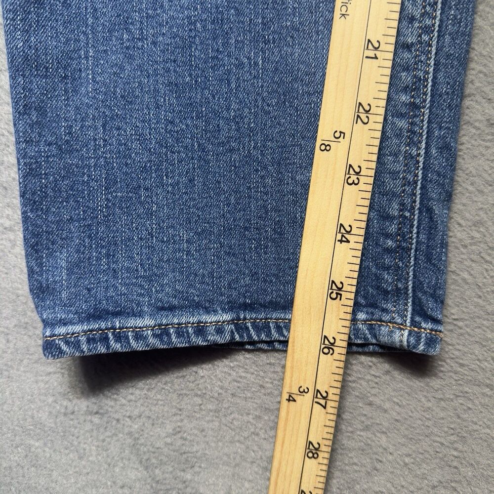 Old Navy Womens 18 Boyfriend Jeans Blue Mid Rise Relaxed Fit Stretch Denim EUC - Picture 8 of 9